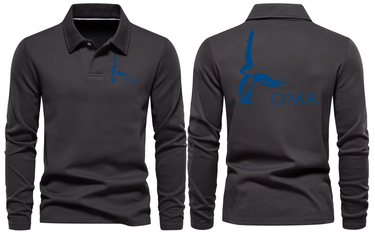 OMA AIRPORT LONG SLEEVE POLO